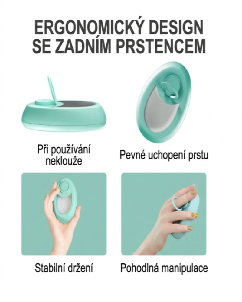 Krystalový odstraňovač chloupků pro dokonale hladkou pokožku