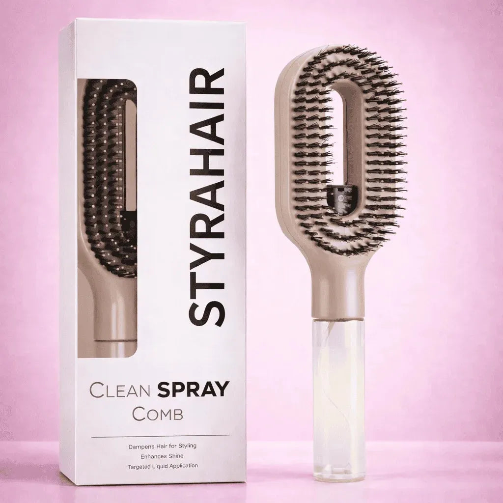 StylerHair – Kartáč na vlasy s rozprašovačem 2v1