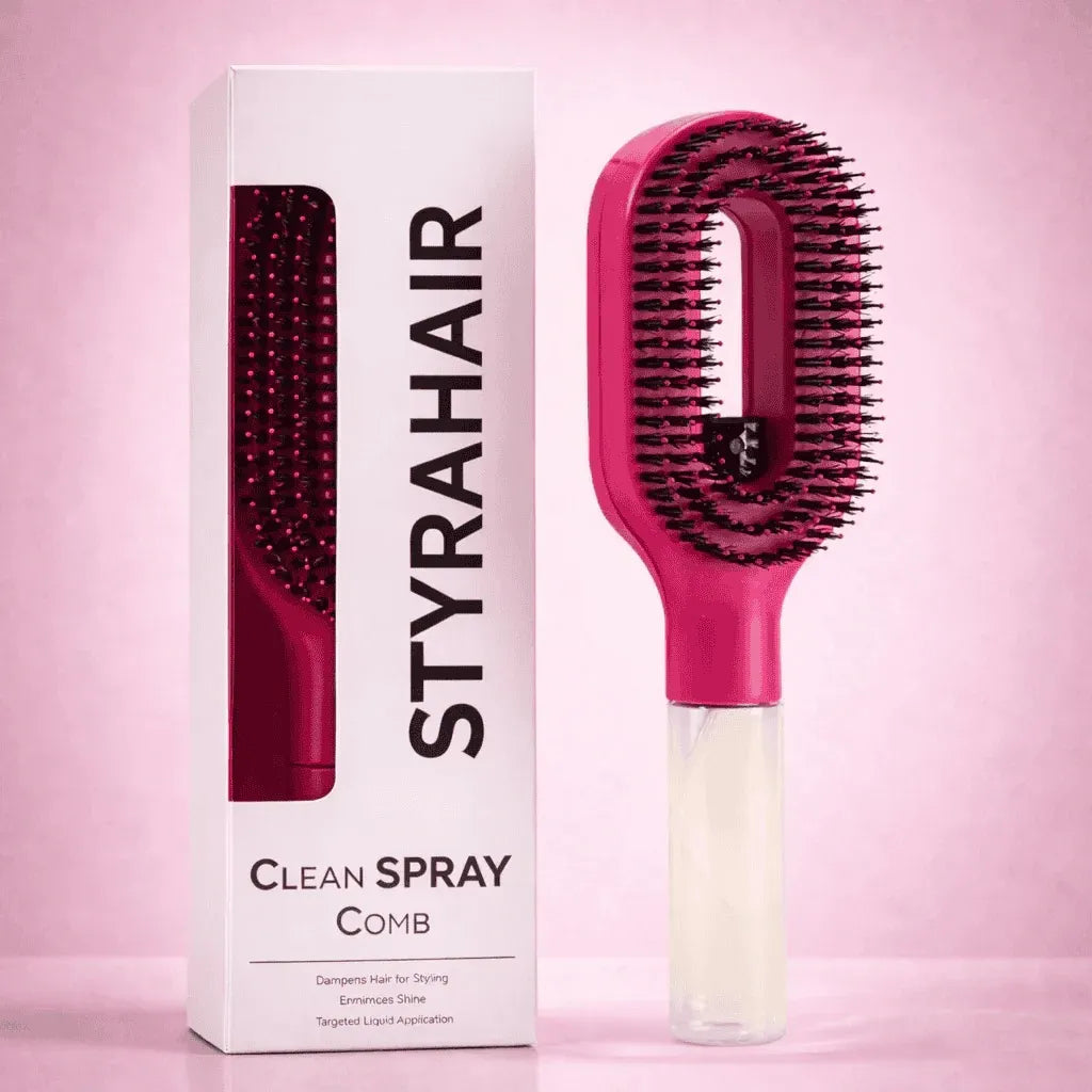 StylerHair – Kartáč na vlasy s rozprašovačem 2v1