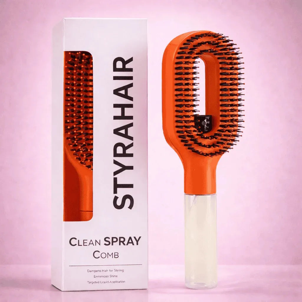 StylerHair – Kartáč na vlasy s rozprašovačem 2v1
